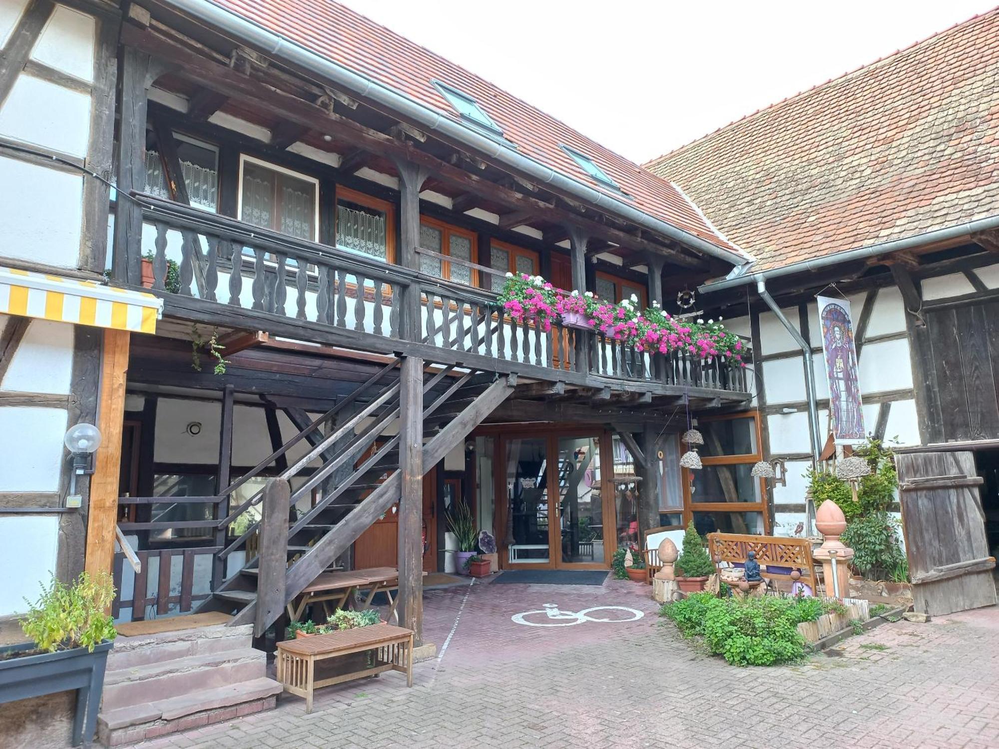 Hotel A L'Arc En Ciel Blaesheim Esterno foto